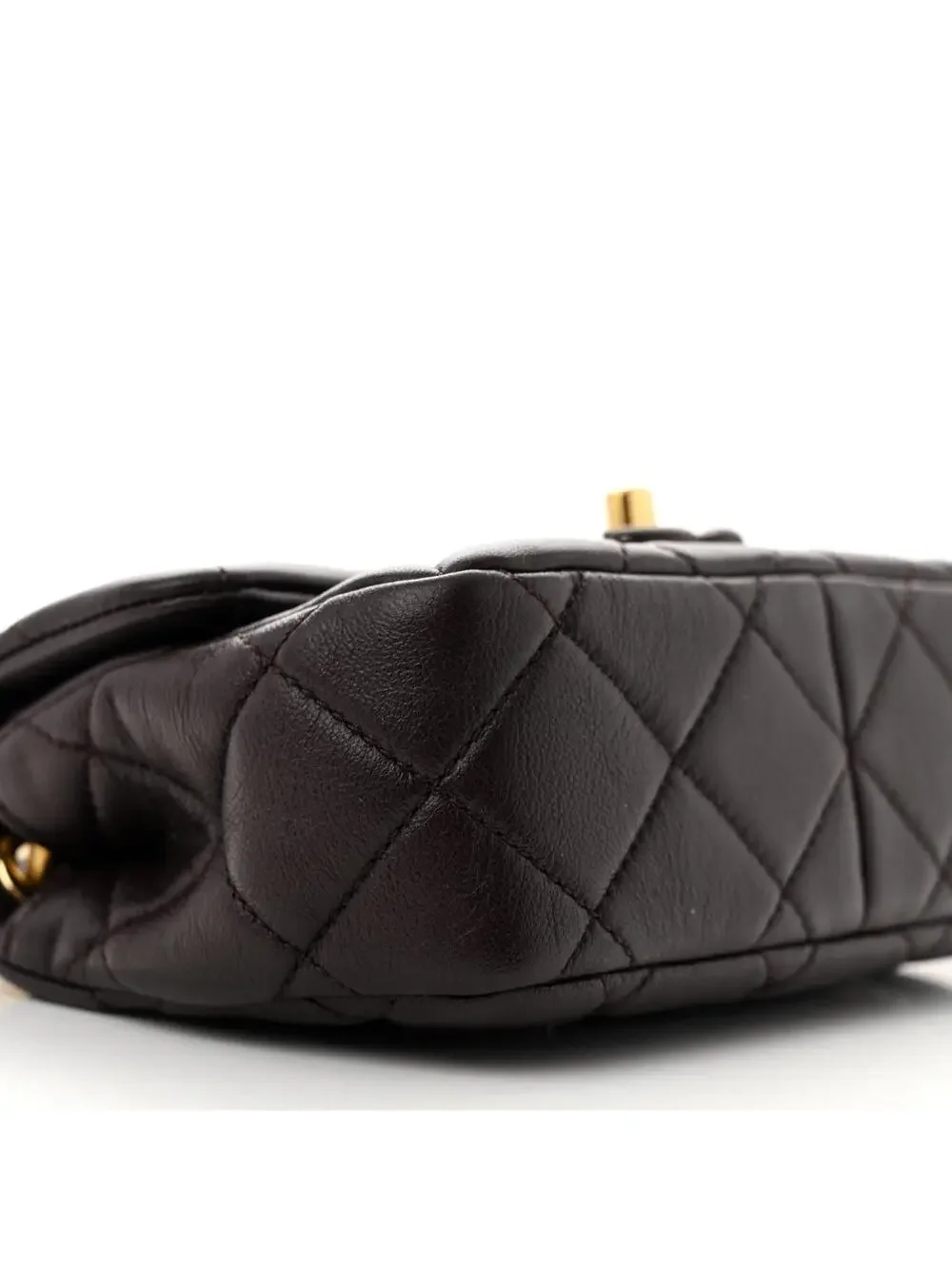 Chanel Lambskin Wenge Quilted Mini #325452C62B